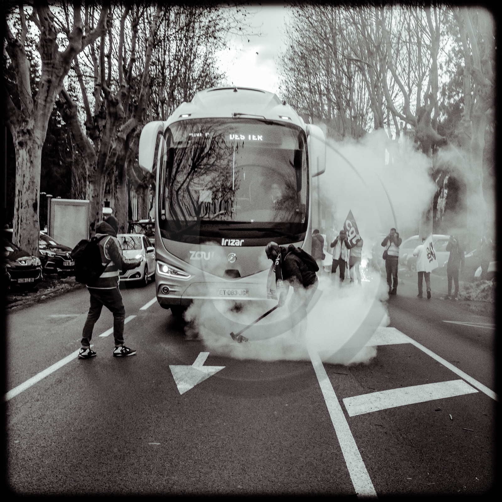 Manifestation à Gap le 17 décembre 2019
