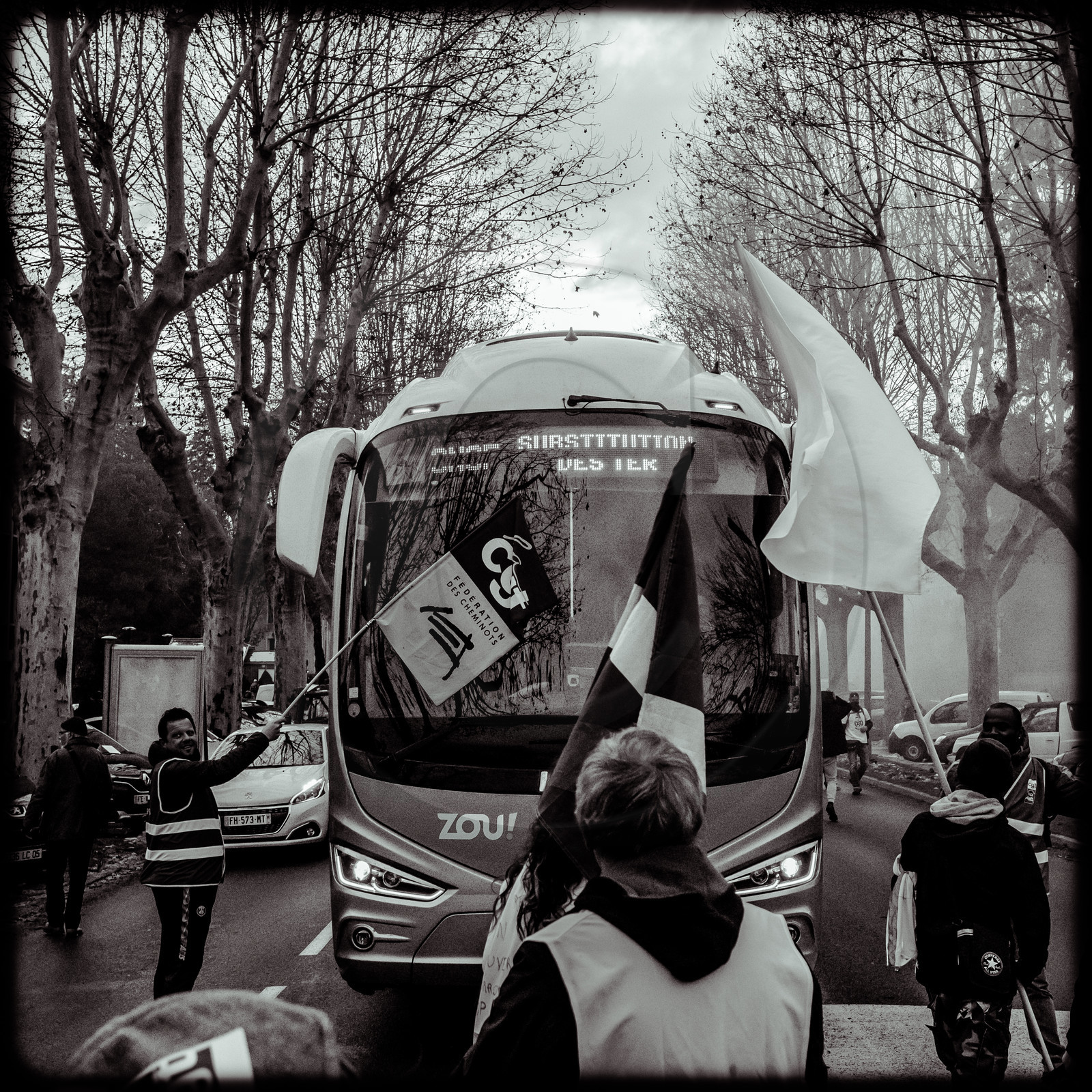 Manifestation à Gap le 17 décembre 2019