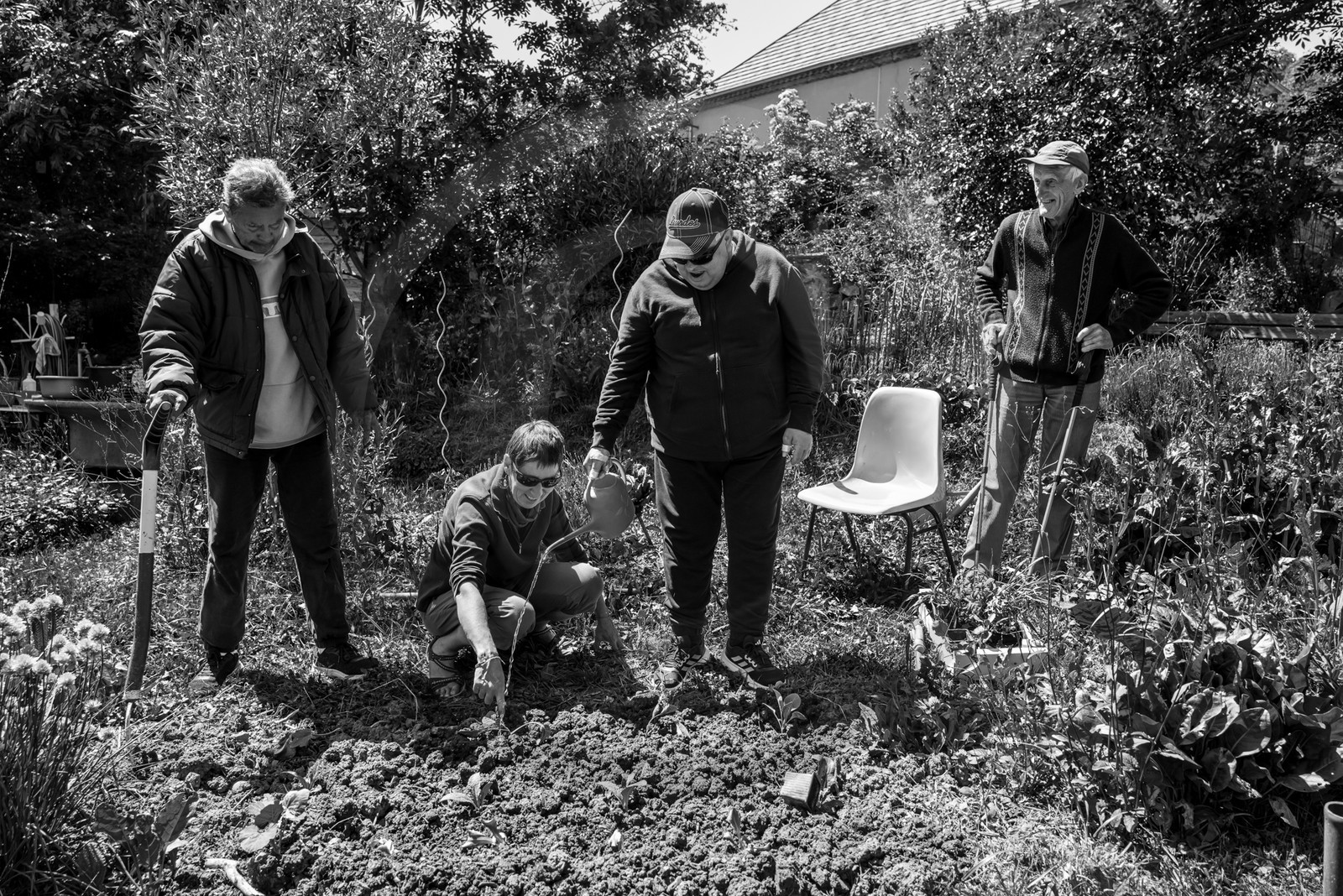 12 juin 2024 : création d'un jeu et jardinage