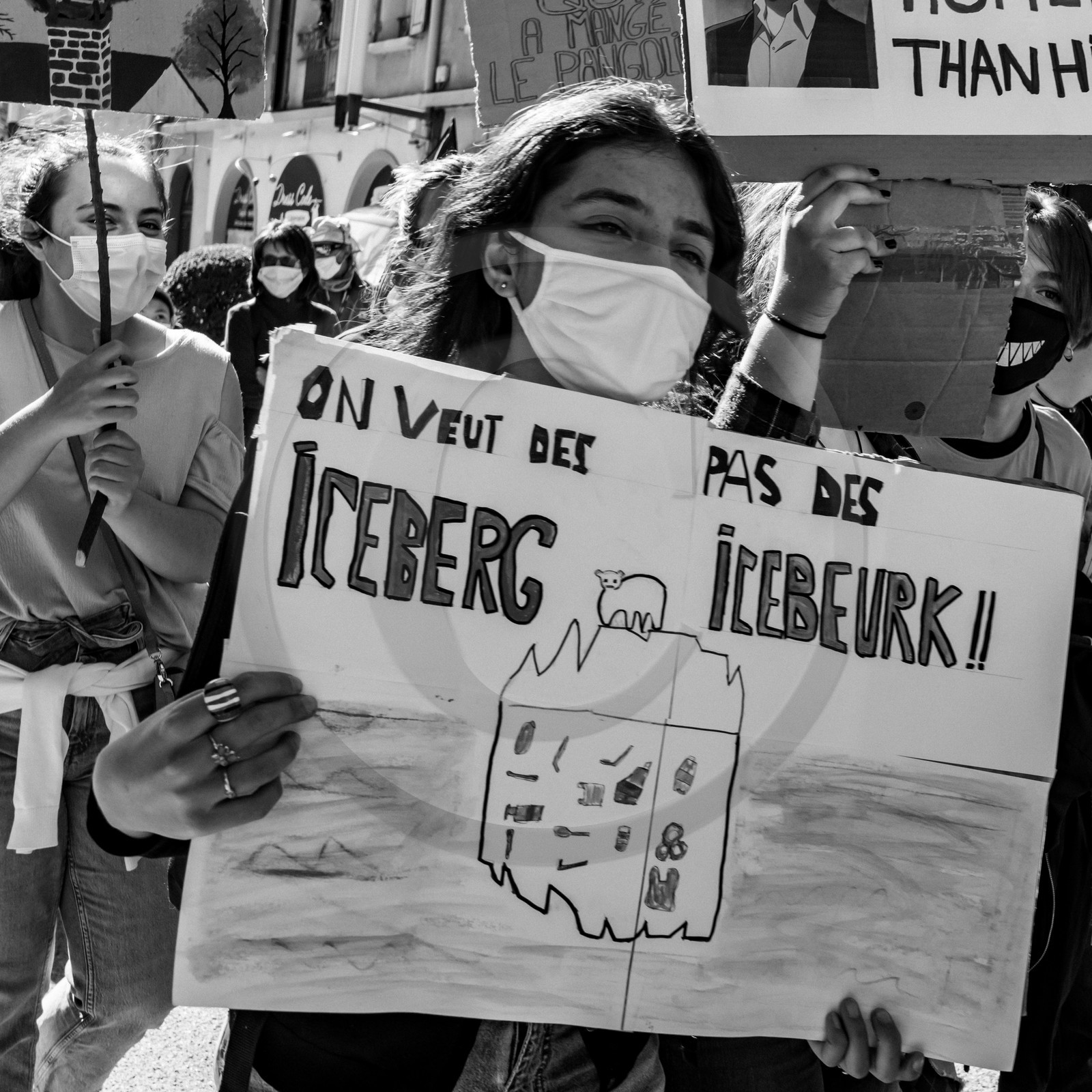 27 mars 2021 : Manifestation des jeunes pour le climat à Gap