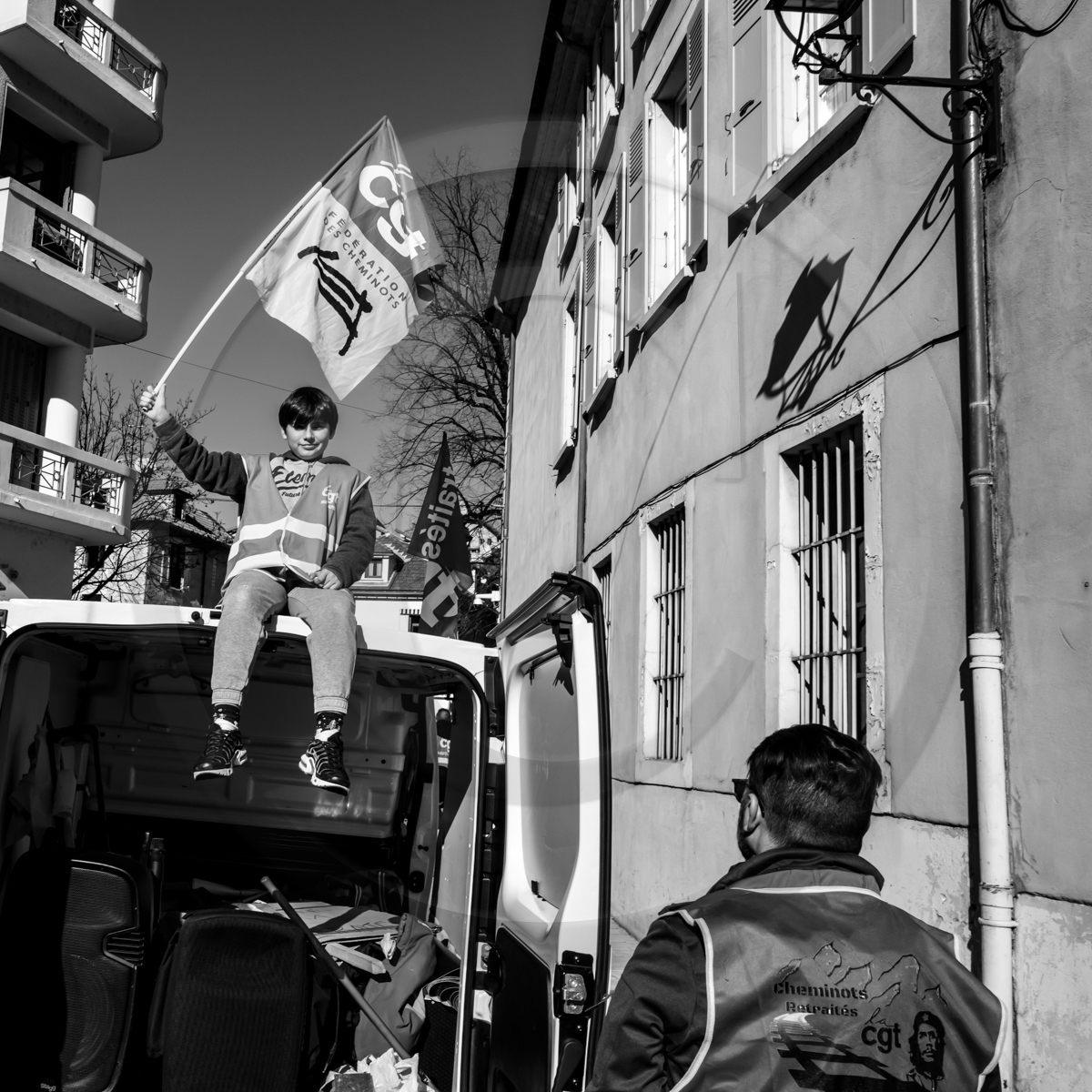 11 février 2023 : Manifestation contre la réforme des retraites à Gap (Hautes-Alpes)