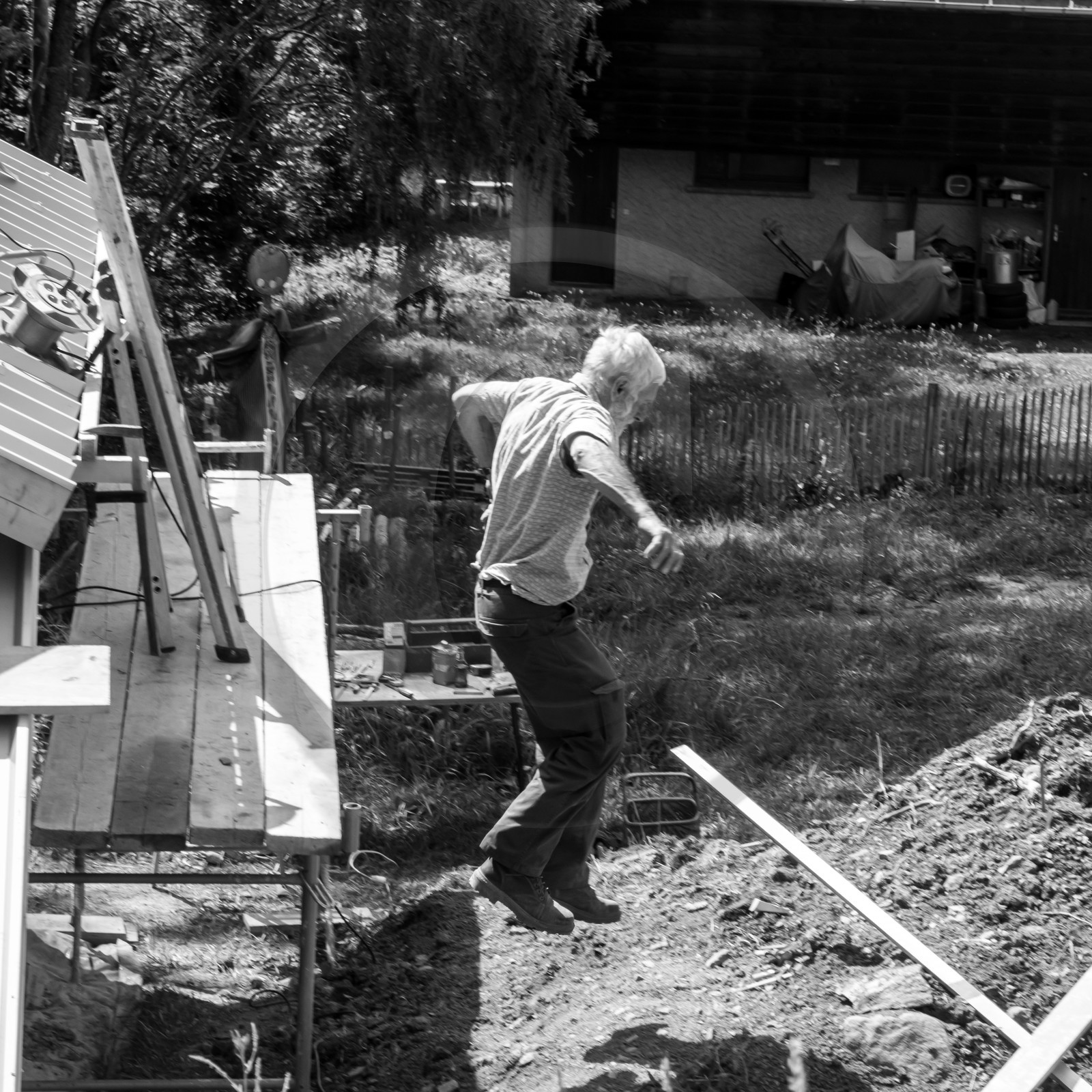 Construction d'une cabane