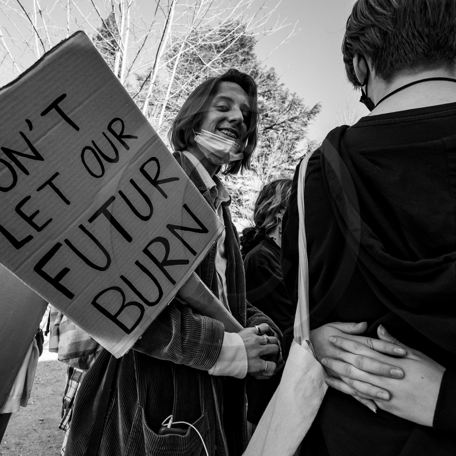 27 mars 2021 : Manifestation des jeunes pour le climat à Gap