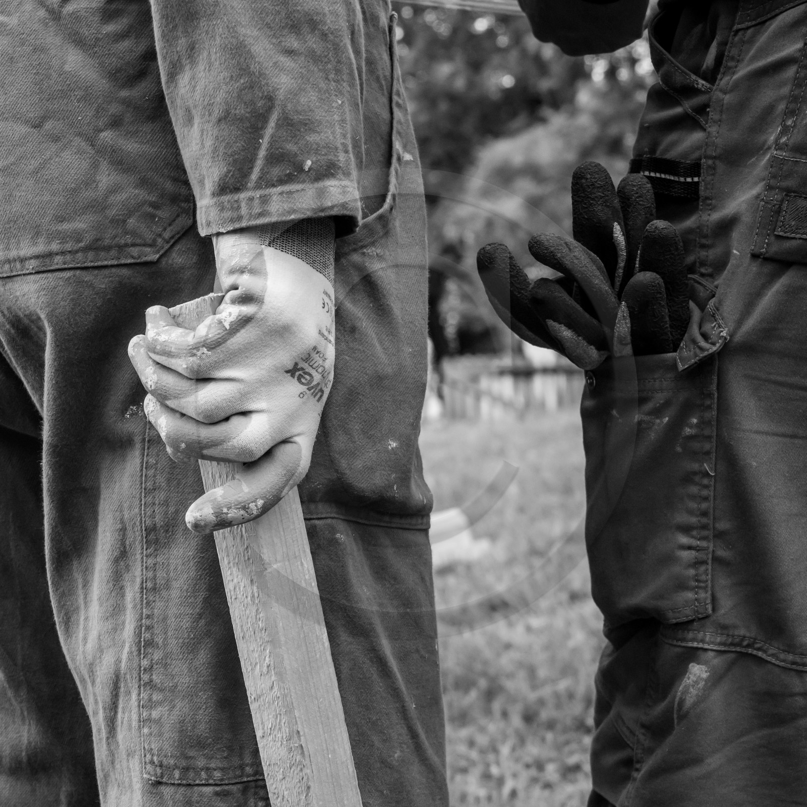 Construction de bacs surélevés