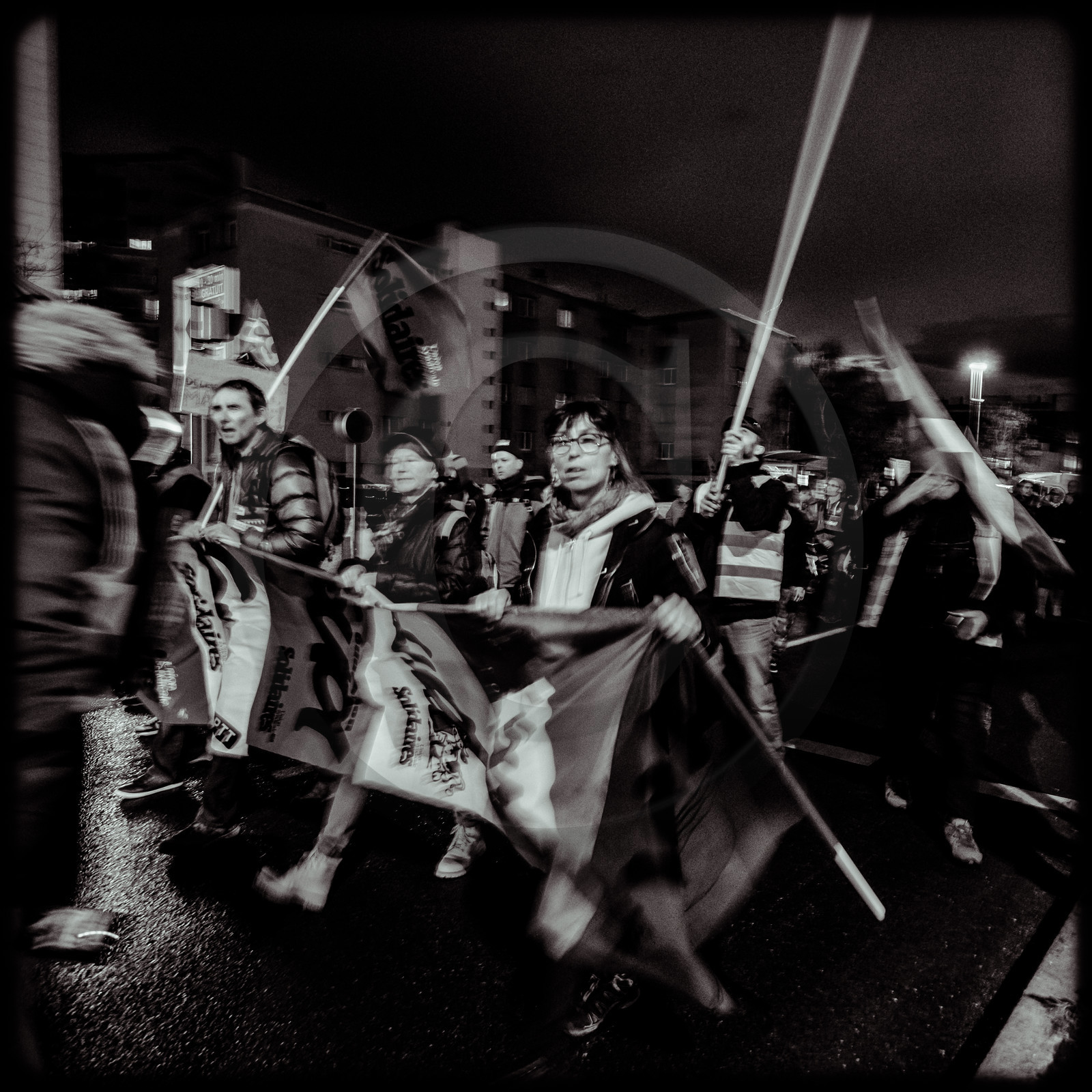 Manifestation à Gap le 17 décembre 2019