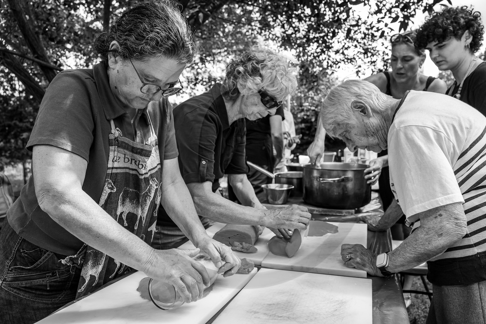 05 juillet 2023 : une cantine et des artistes