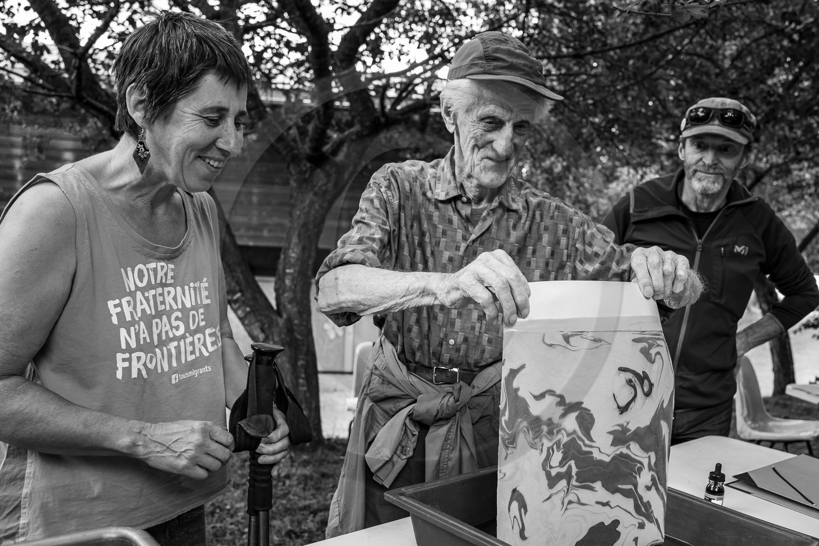 05 juillet 2023 : une cantine et des artistes