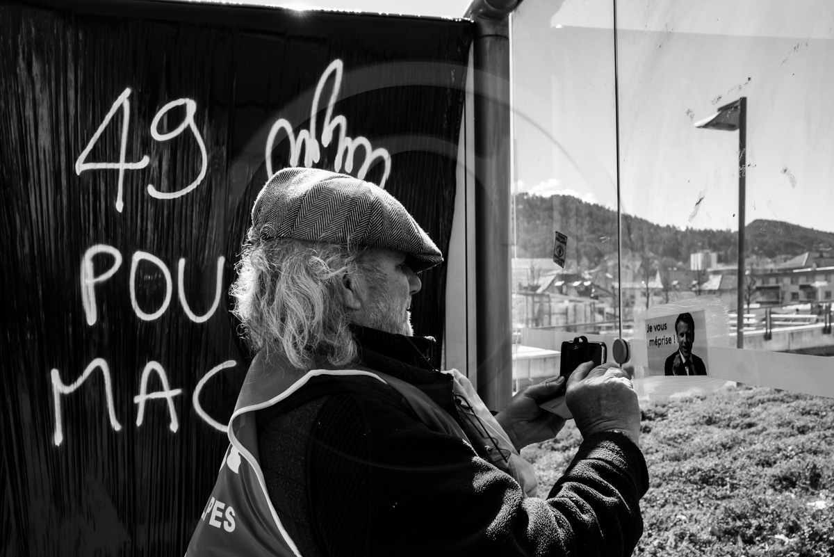 13 avril 2023 : Manifestation contre la réforme des retraites à Gap