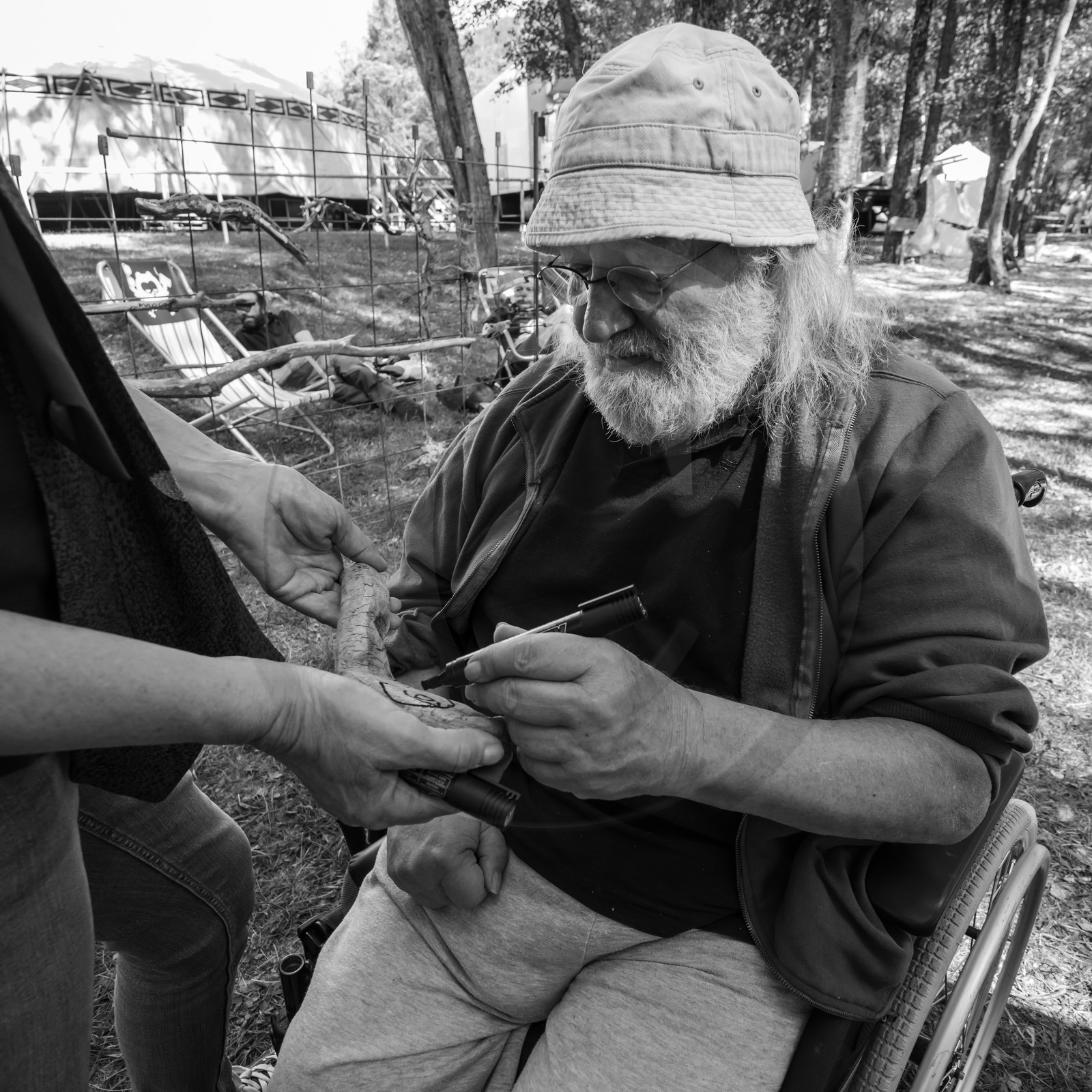 15 août 2019 : au festival l'Echo des Mots