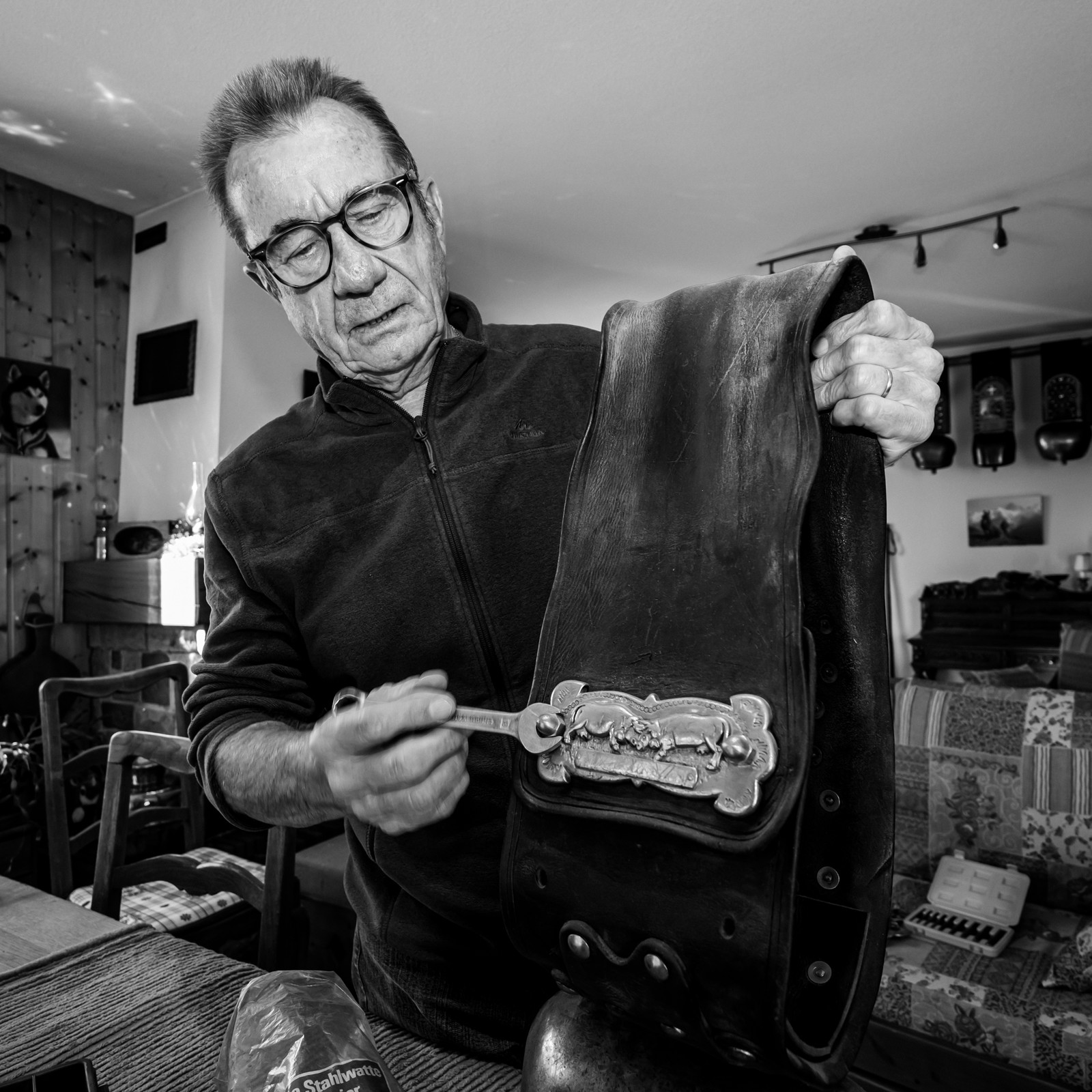 Collection de cloches - Exposition à la Maison du Berger