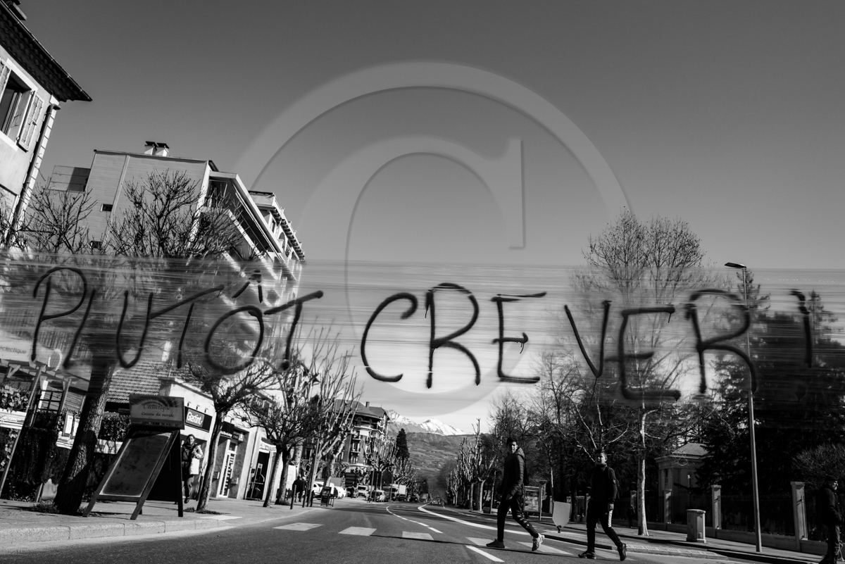 7 mars 2023 : Manifestation contre la réforme des retraites à Gap