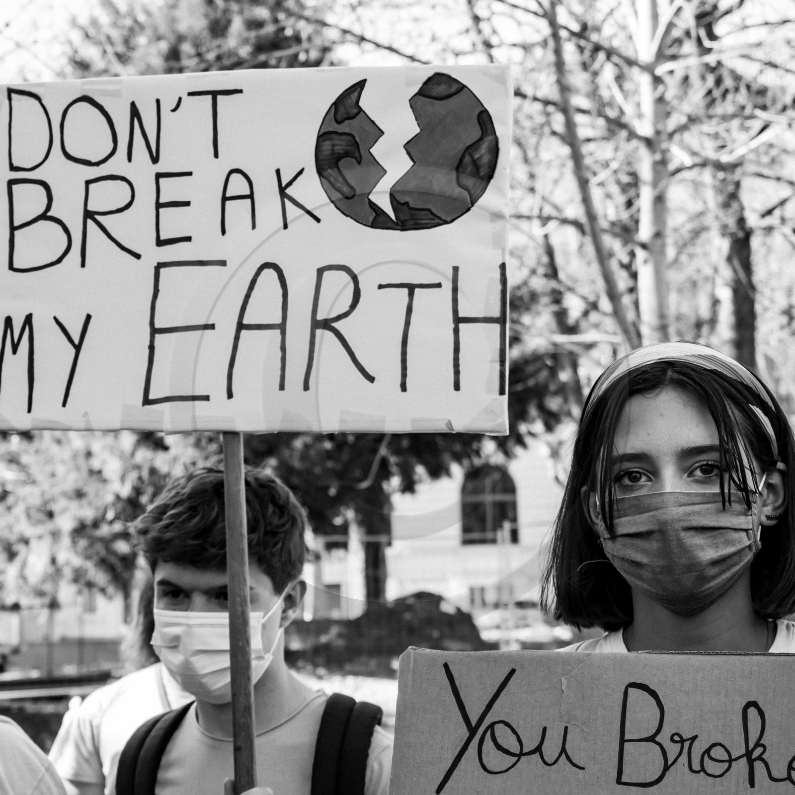 27 mars 2021 : Manifestation des jeunes pour le climat à Gap