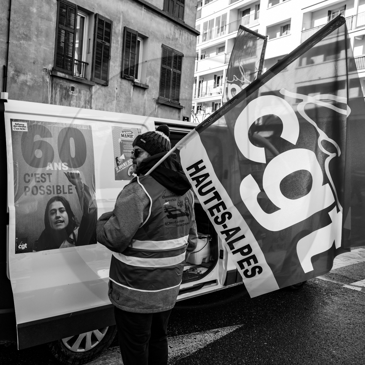 7 février 2023 : Défenses de retraites à Gap