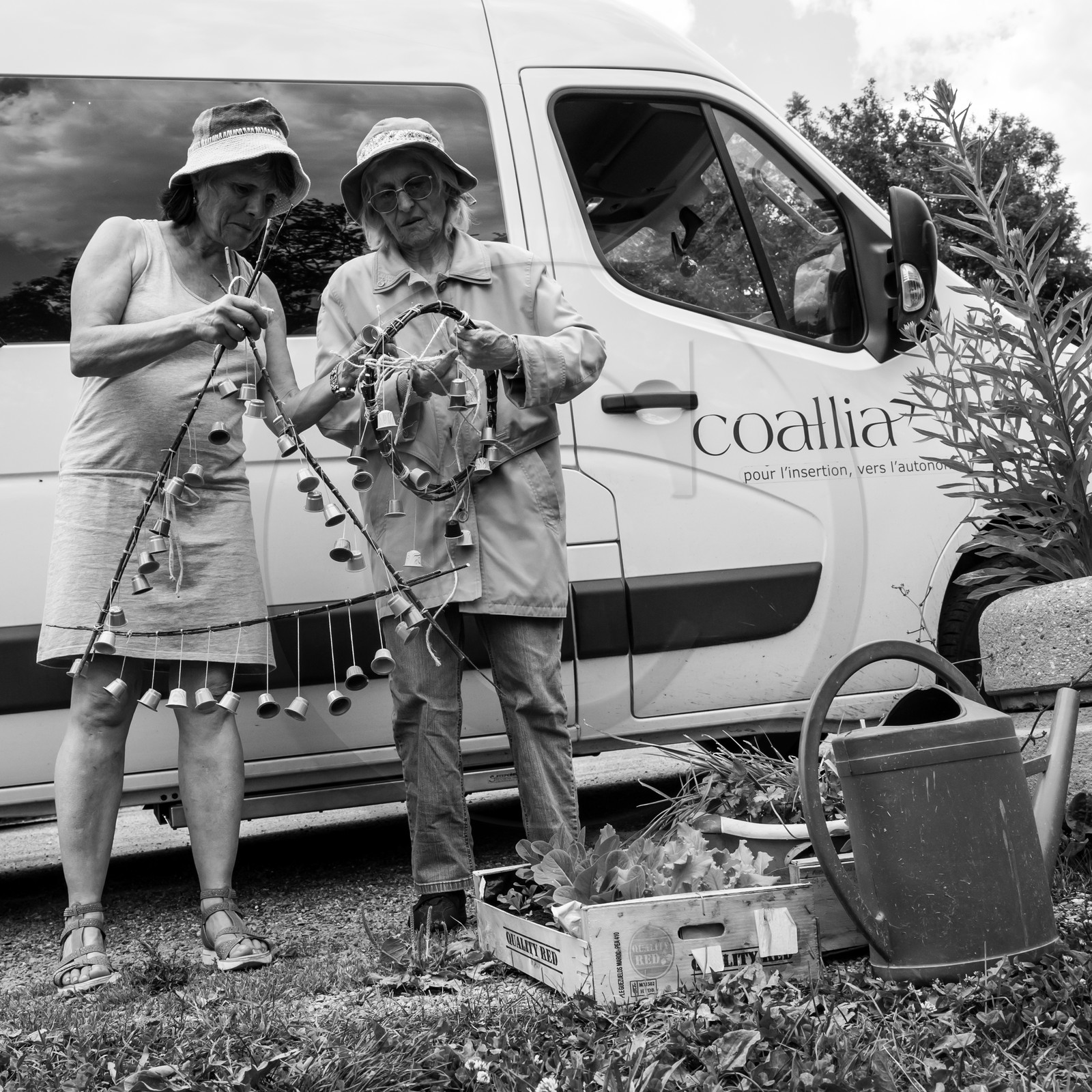 Une après-midi au jardin