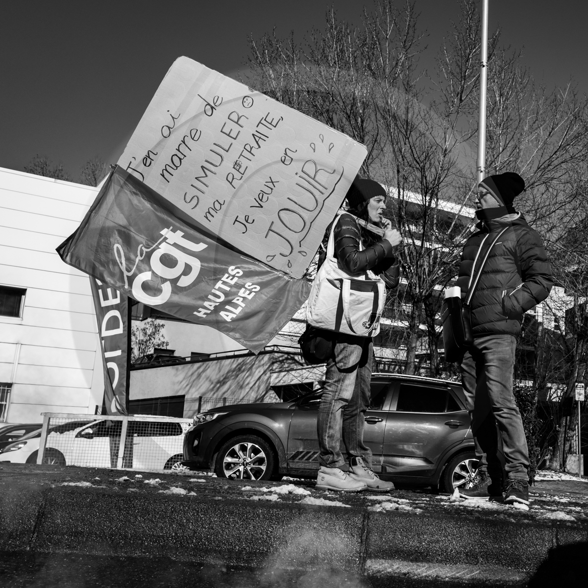 7 février 2023 : Défenses de retraites à Gap