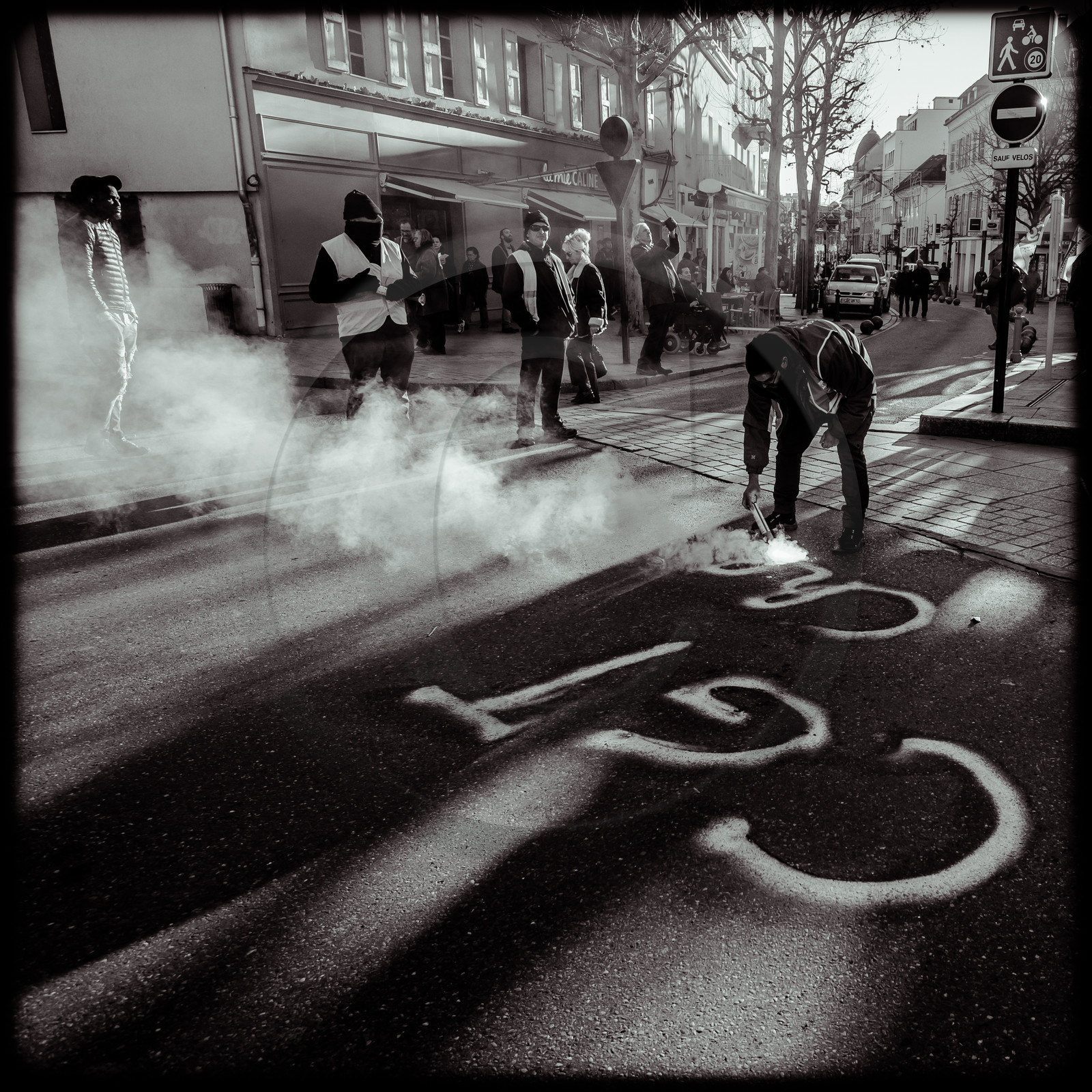 Manifestation à Gap le 09 janvier 2020