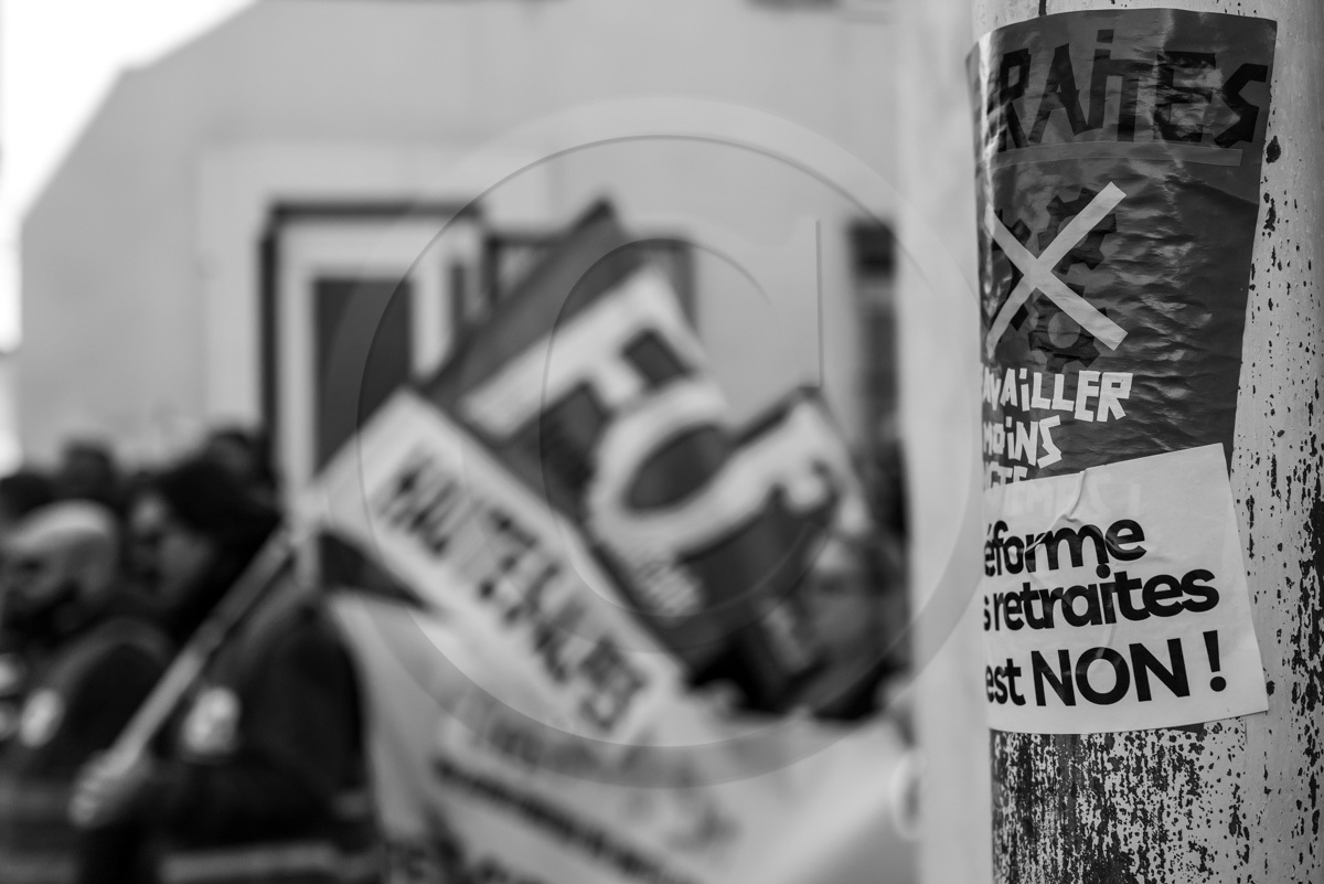 6 avril 2023 : Manifestation contre la réforme des retraites à Gap