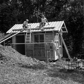 Construction d'une cabane