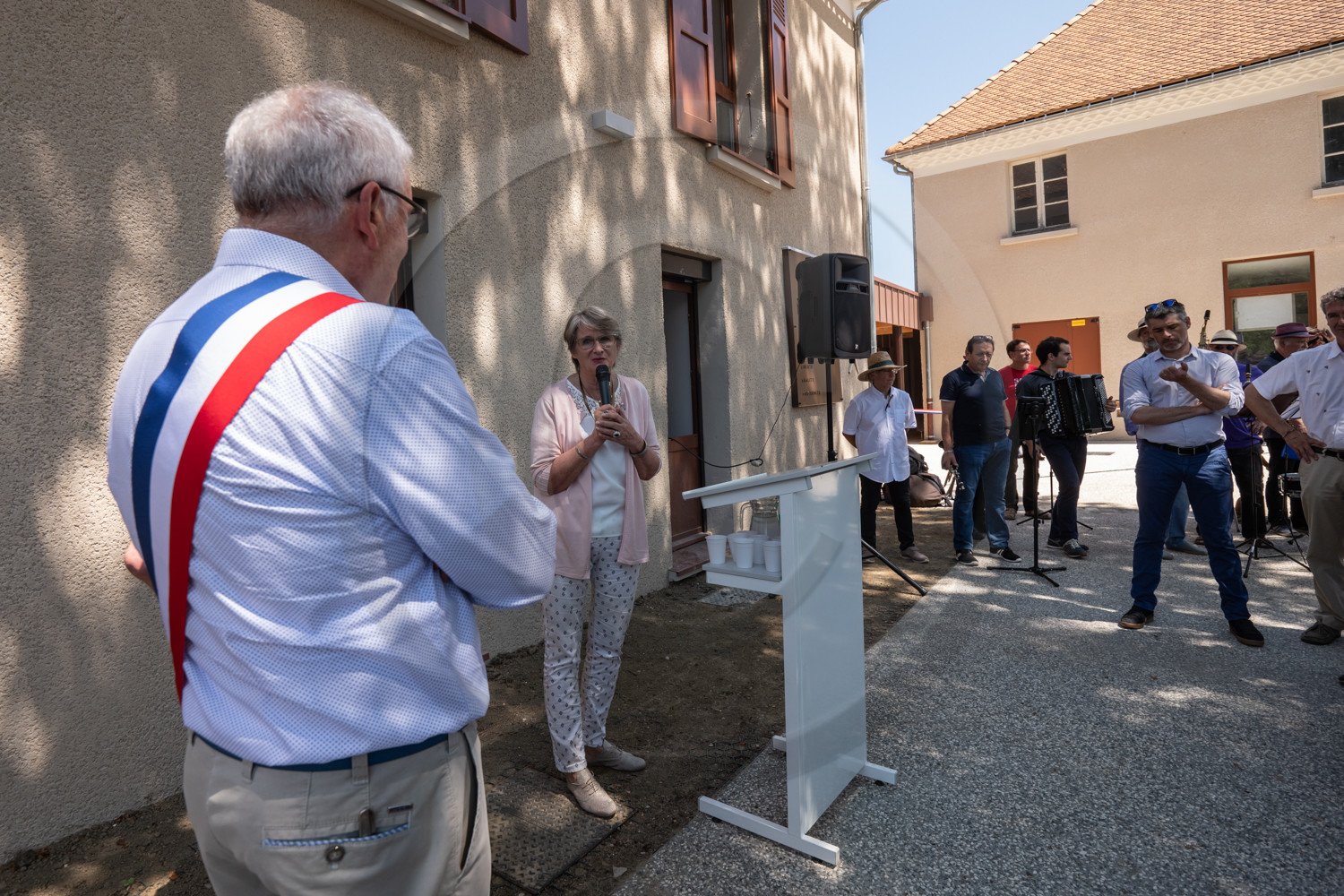 Chatel-en-Trièves - Inauguration de la Mairie