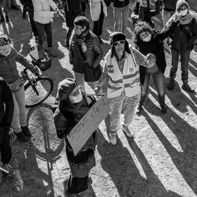 21 mars 2021 - Gap - Mobilisation pour la réouverture des lieux culturels