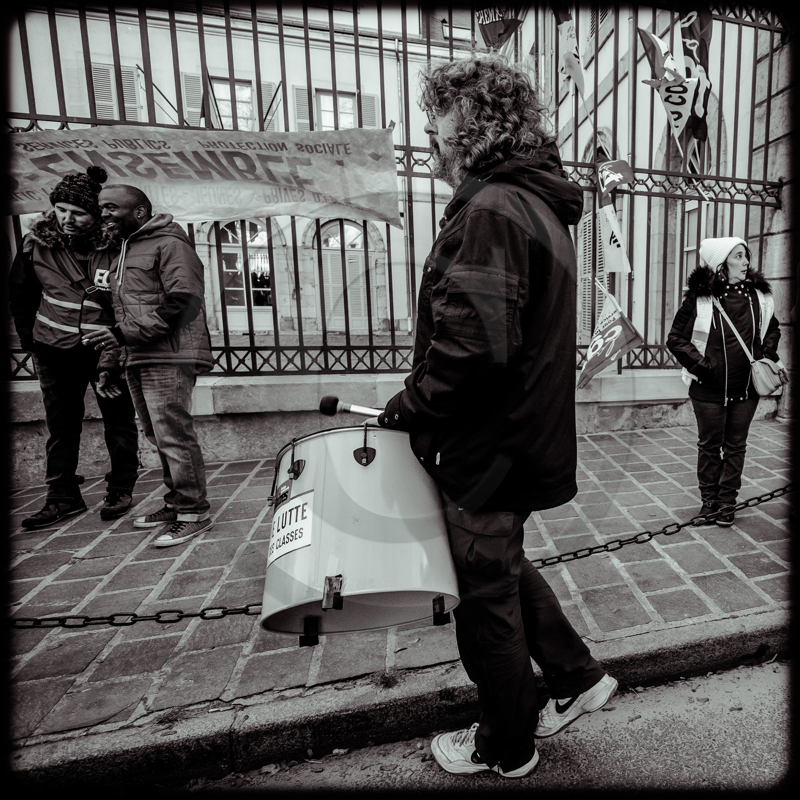 Manifestation à Gap le 10 décembre 2019.