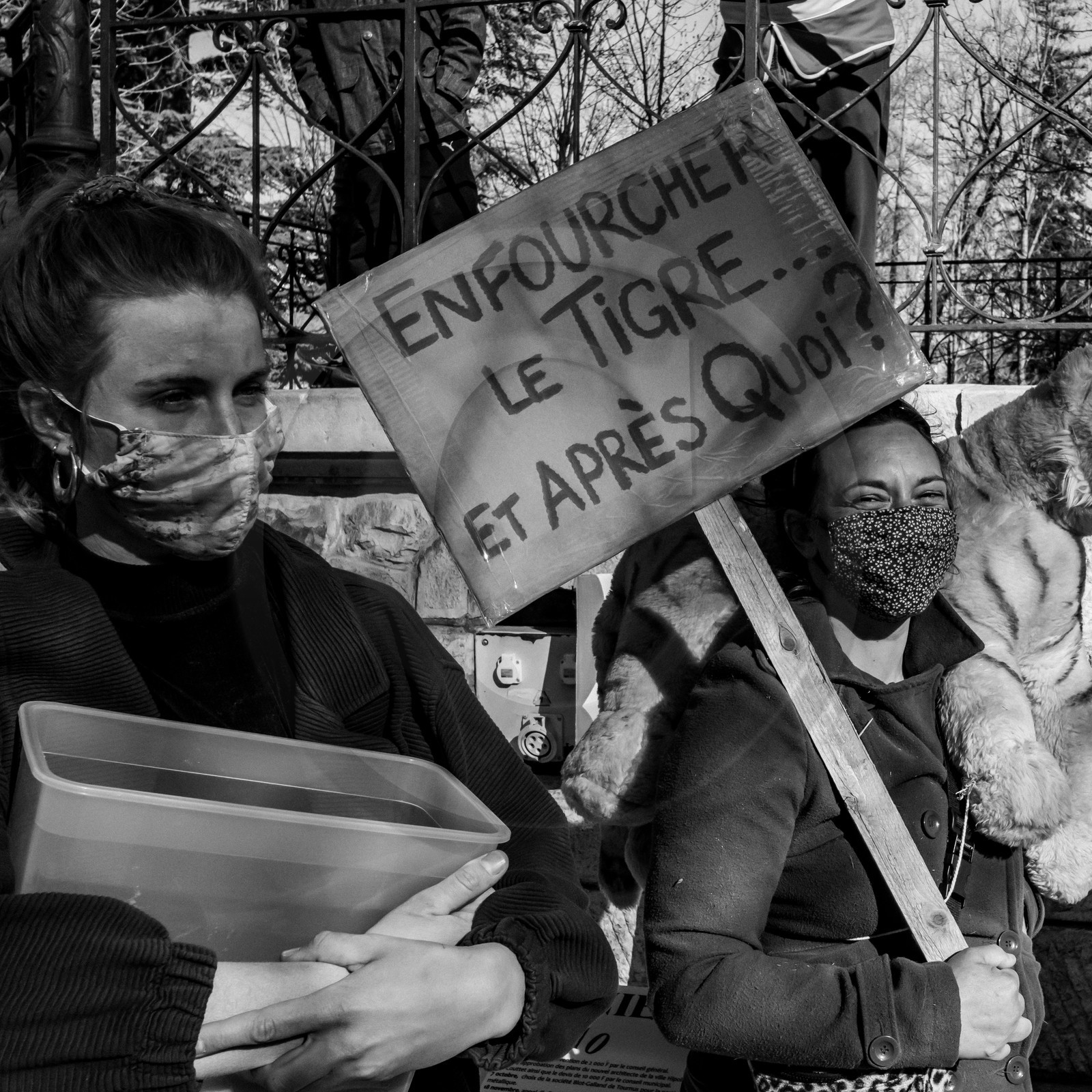 21 mars 2021 - Gap - Mobilisation pour la réouverture des lieux culturels