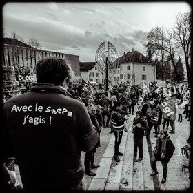Manifestation à Gap le 17 décembre 2019