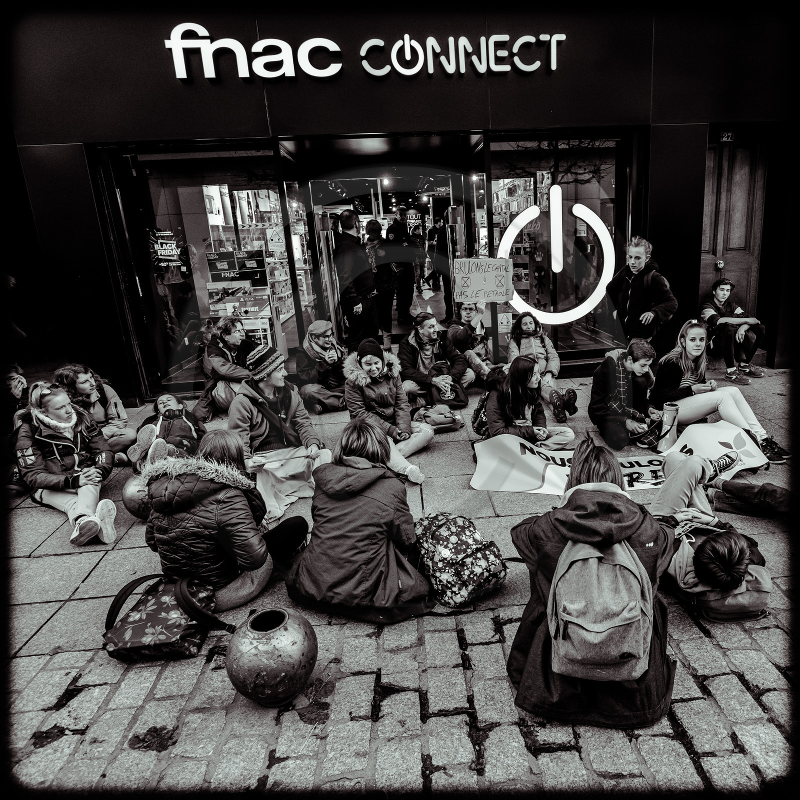 Les jeunes pour le climat - Youth for climate - Manifestation à Gap (Hautes-Alpes), le 29 11 19