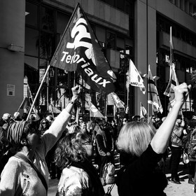 16 février 2023 : Manifestation contre la réforme des retraites à Gap (Hautes-Alpes)