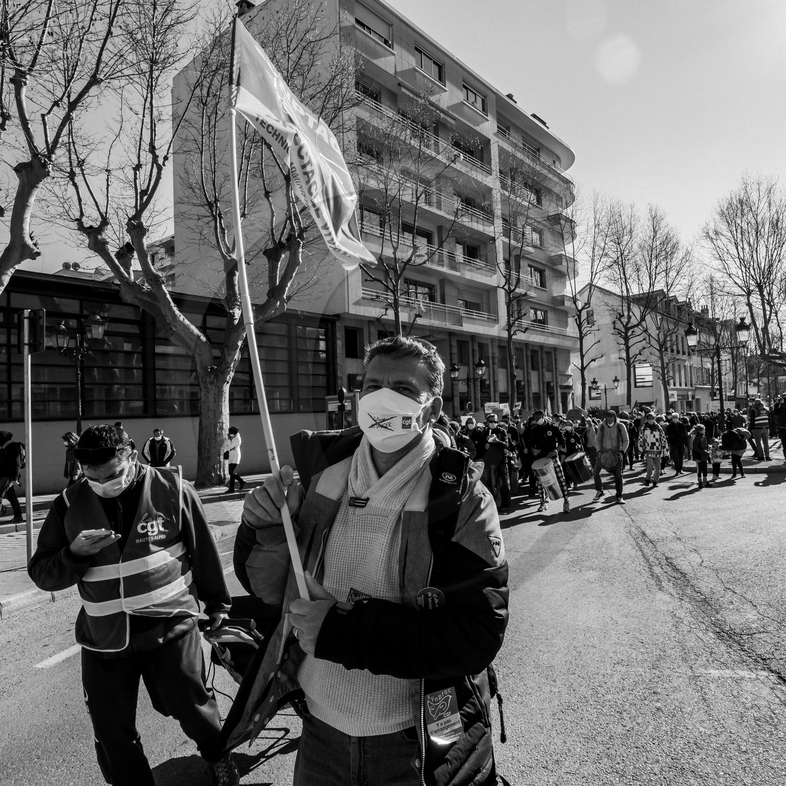 21 mars 2021 - Gap - Mobilisation pour la réouverture des lieux culturels