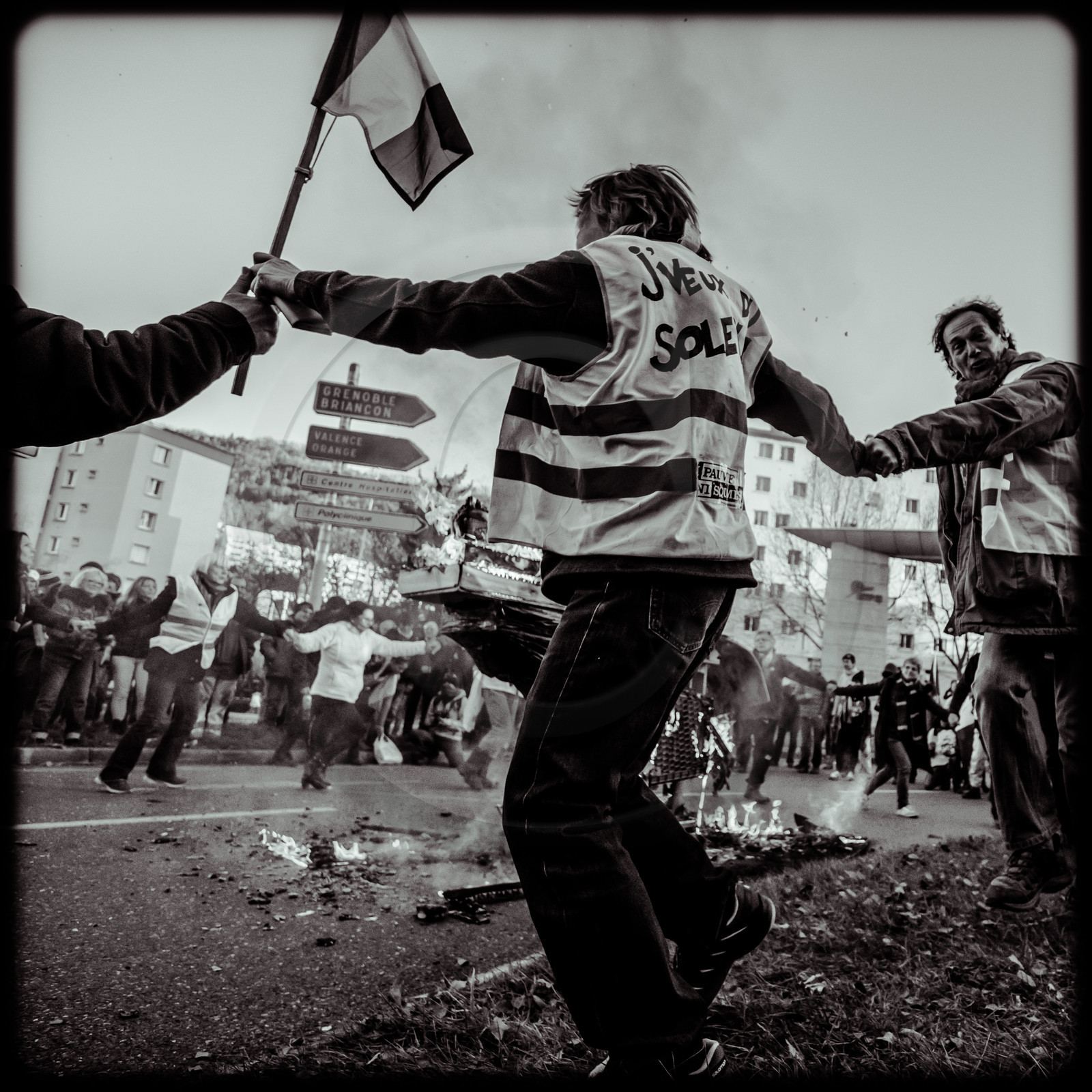 Manifestation à Gap le 09 janvier 2020