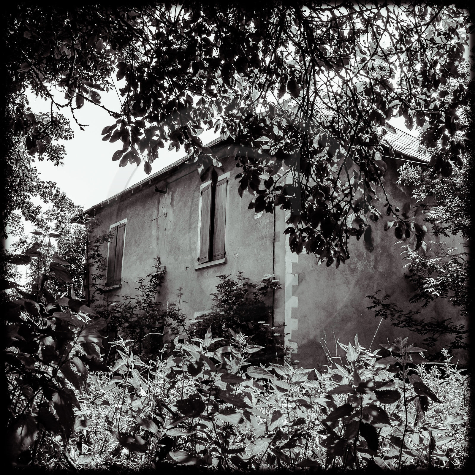 Une maison abandonnée à Saint-Julien-en-Champsaur