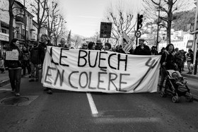 7 mars 2023 : Manifestation contre la réforme des retraites à Gap