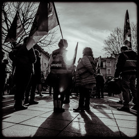 Manifestation pour la défense des retraites - Gap - 06 février  2020.