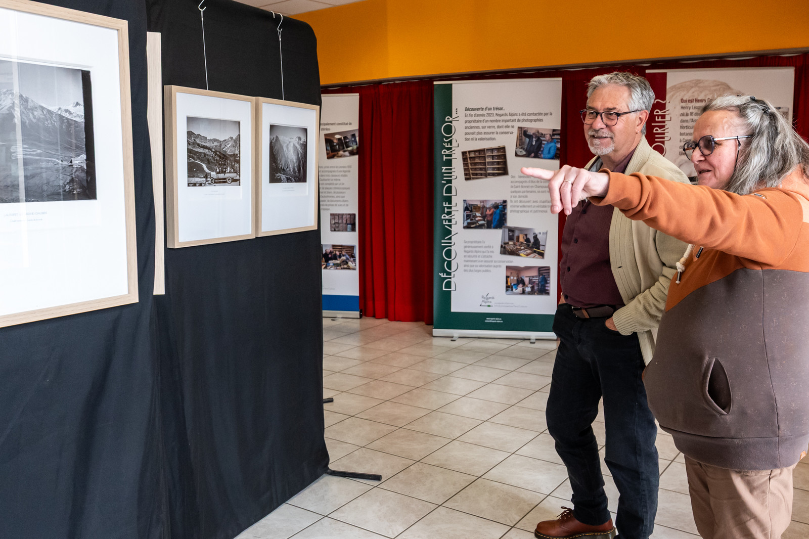 Exposition d'une sélection de photographies des Hautes-Alpes réalisées par Henry Coufourier entre 1913 et 1936 proposée par l'association Regards Alpins.