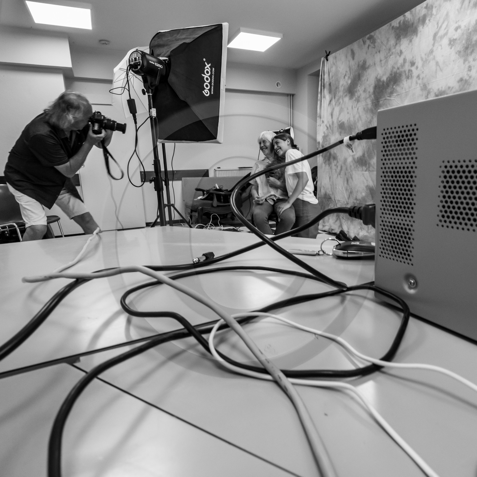 16 juin 2021 : un  studio photo à l'Ouort