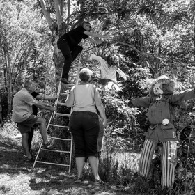 05 juillet 2017 - Installation épouvantails