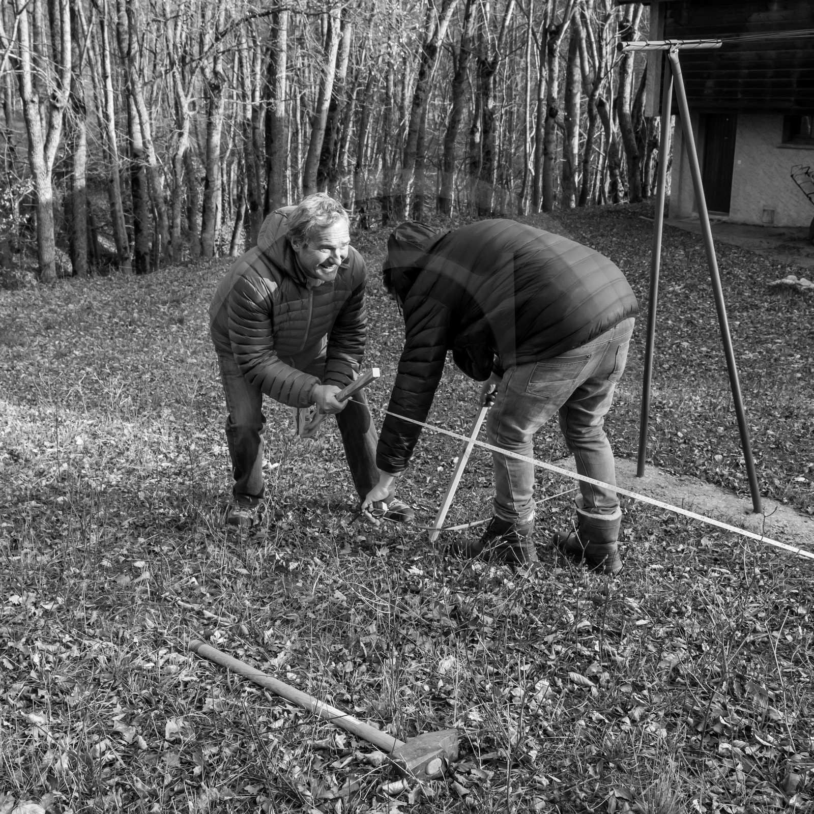 Découverte du jardin le 03 01 2017