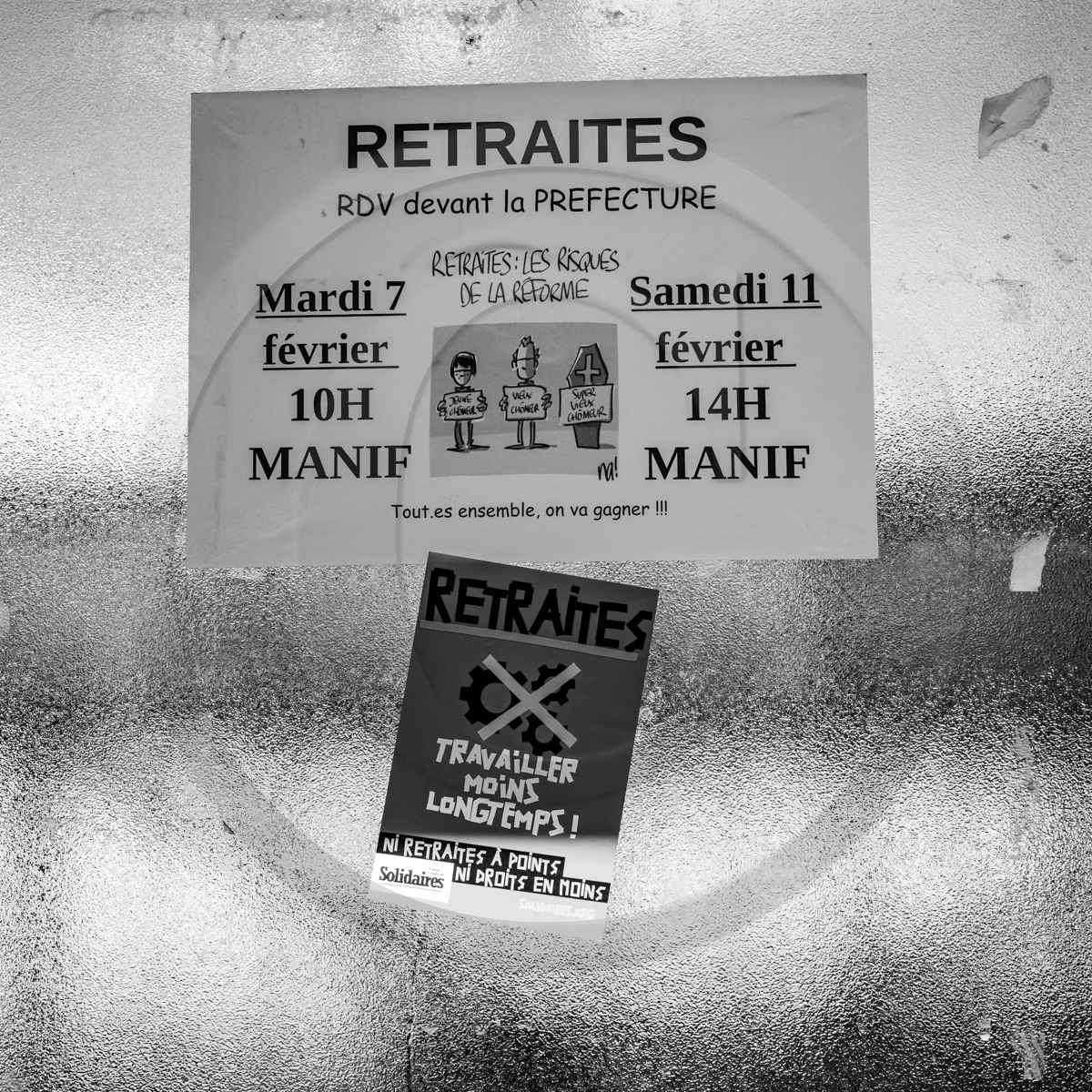 7 février 2023 : Défenses de retraites à Gap