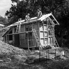 Construction d'une cabane