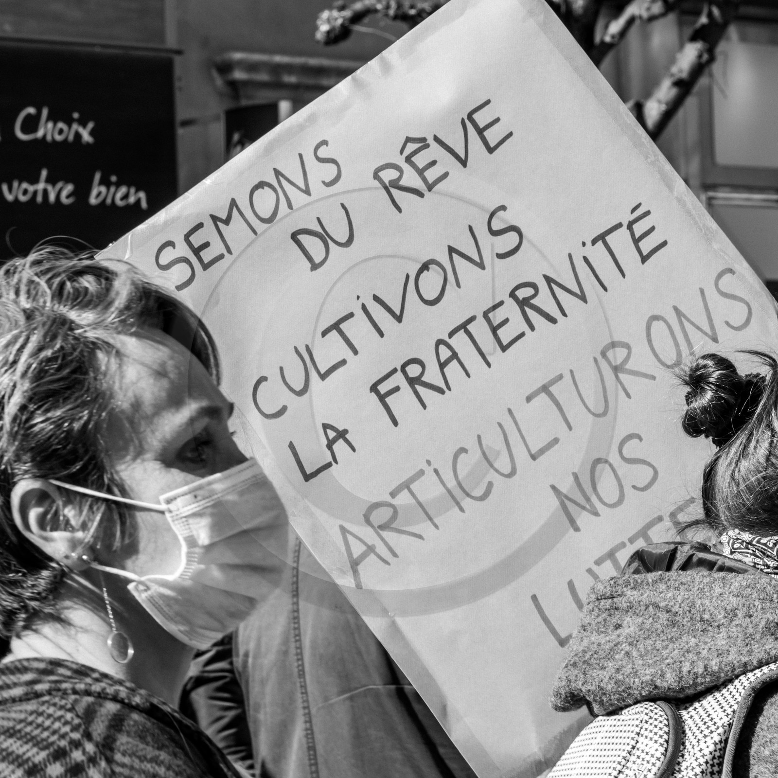 21 mars 2021 - Gap - Mobilisation pour la réouverture des lieux culturels