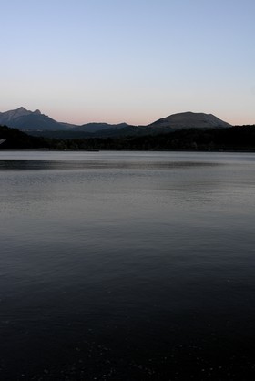 Le plan d'eau du Champsaur à Saint-Julien en Champsaur (Hautes-Alpes)