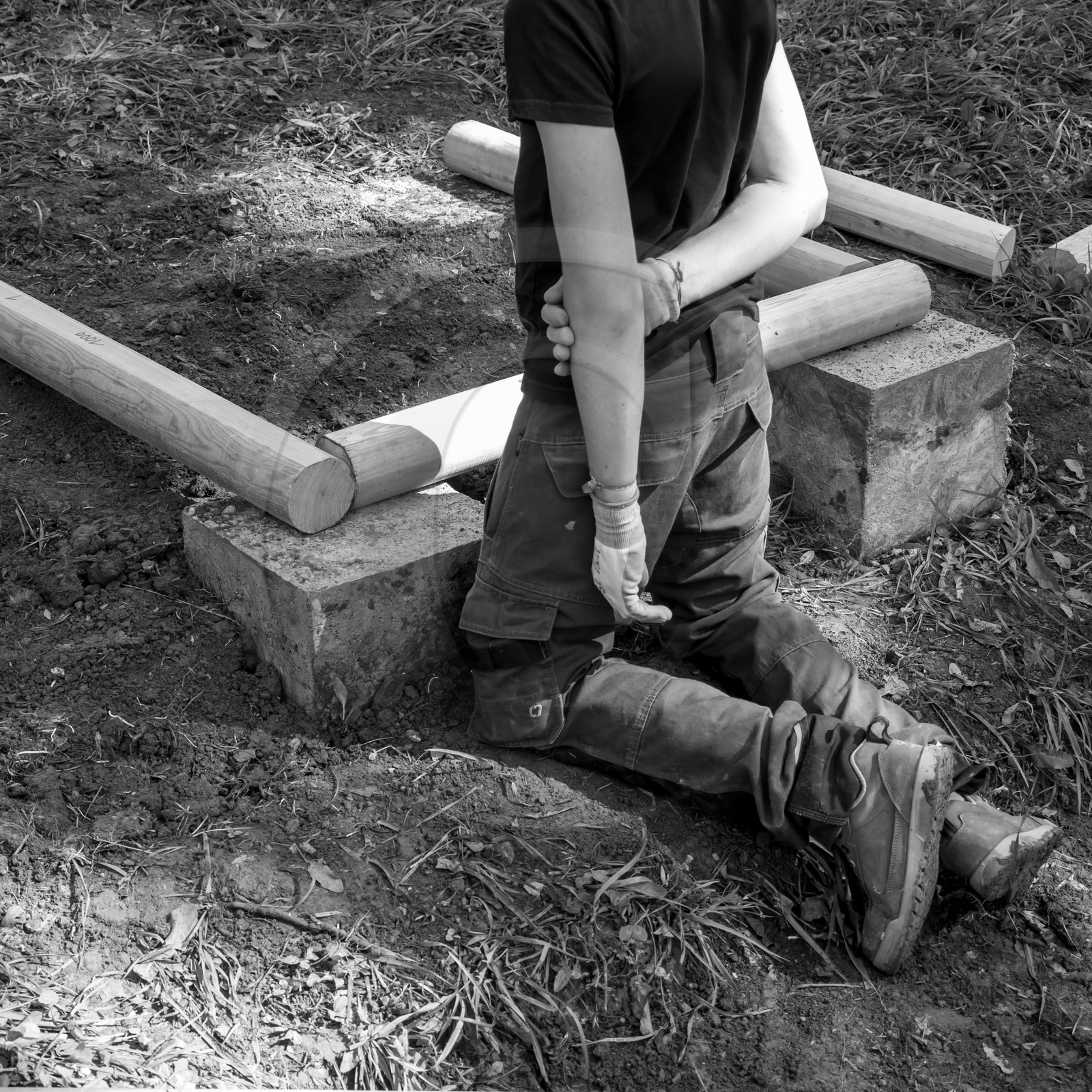 Construction de bacs surélevés