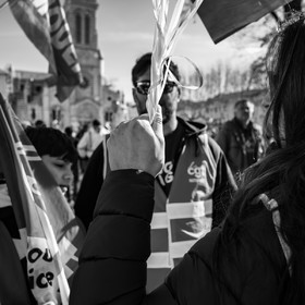 7 mars 2023 : Manifestation contre la réforme des retraites à Gap