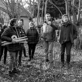 Découverte du jardin le 03 01 2017