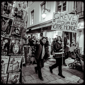 Manifestation à Gap le 17 décembre 2019