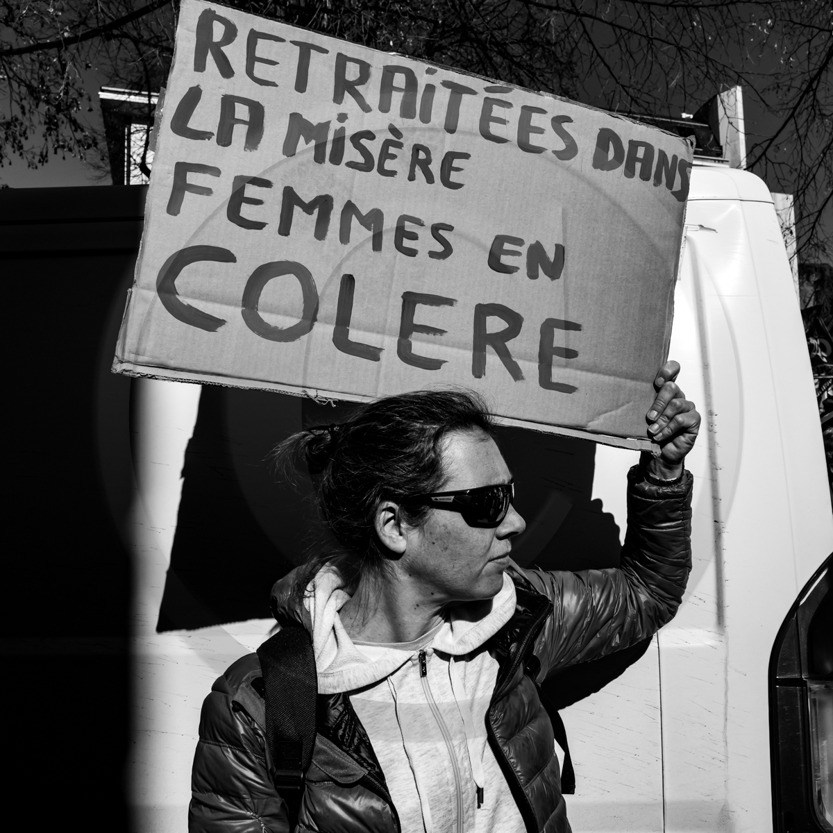 16 février 2023 : Manifestation contre la réforme des retraites à Gap (Hautes-Alpes)