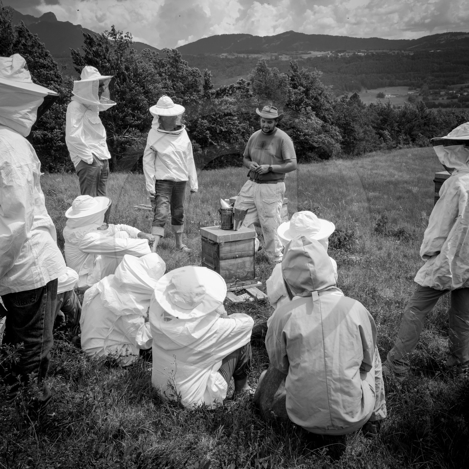 Visite au Rucher des Noisetiers