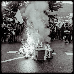 Manifestation à Gap le 17 décembre 2019