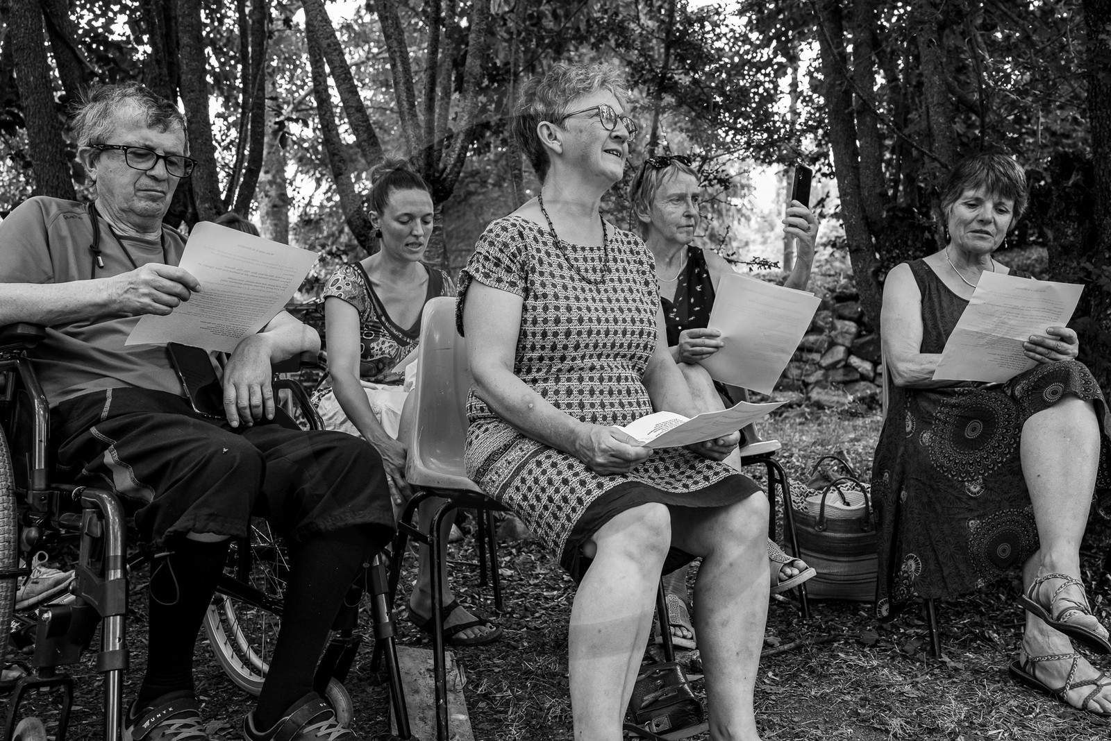 19 juillet 2023 : Une chorale à l'Ouort